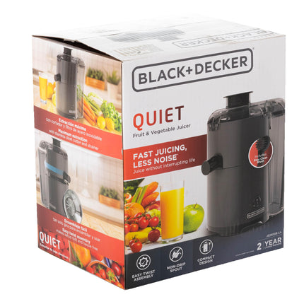 Extractor De Jugo 400W, Negro