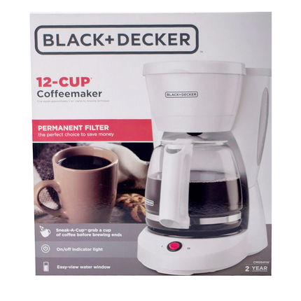 B + D 12 Cup Cafetera
