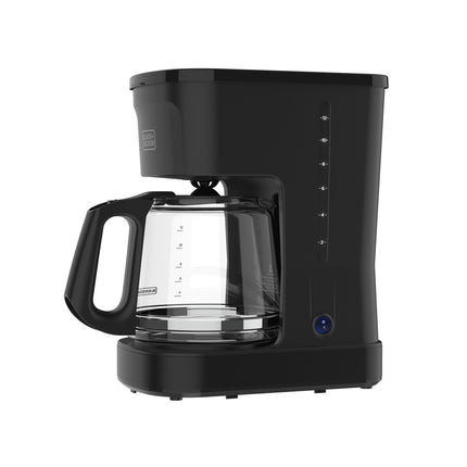 B+D Cafetera 12C Negro Mate S
