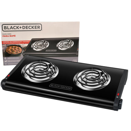 Hornilla Eléctrica Doble Blac