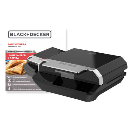 Black+Decker Sandwichera De Fa